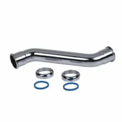 Wholesale 🛒 Dearborn 1-1/2 17 Gauge Double Slip-Joint Brass Offset Tailpiece Polished Chrome 🌟