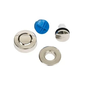 Discount 😍 Dearborn True Blue® Bath Waste Trim Kit Toe-Tap Stopper in Brushed Nickel 👍 3 Discount 😍 Dearborn True Blue® Bath Waste Trim Kit Toe-Tap Stopper in Brushed Nickel 👍