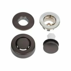 Wholesale 🥰 Dearborn True Blue® Bath Waste Trim Kit Toe-Tap Stopper in Oil Rubbed Bronze 🔔