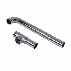 Flash Sale ⭐ Dearborn 16 in. 17 ga Flanged End Outlet Waste in Polished Chrome 🤩