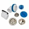 Wholesale ❤️ Dearborn True Blue® Plastic Push-Pull Drain in Brushed Nickel 👏 1 Wholesale ❤️ Dearborn True Blue® Plastic Push-Pull Drain in Brushed Nickel 👏 -Drainage Parts Shop Query 181