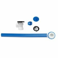 Deals 👏 Dearborn True Blue® FLEX 1-1/2 in. Waste and Overflow Rough-in Kit with Test Plug 🧨