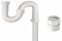 Best deal ❤️ Dearborn S-Trap with PVC Threaded Adapter in White 🔔