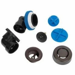 Best Pirce ⌛ Dearborn True Blue® Plastic Push-Pull Drain in Oil Rubbed Bronze 🔥