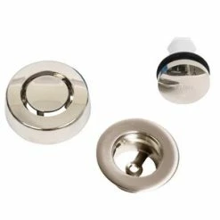 Cheapest ❤️ Dearborn True Blue® Brass Touch Toe Stopper in Brushed Nickel 🎉