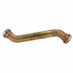 Cheapest 🌟 Dearborn 9-1/2 in. 20 ga Slip-Joint Trap Offset in Polished Chrome 👍