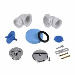 Coupon ⌛ Dearborn UltraShine® Plastic Lift & Turn Drain in Chrome ✔️