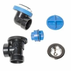 Cheapest 🔔 Dearborn True Blue® 1-1/2 in. ABS Direct Drain Bath Waste Rough Kit and Spud in Chrome 🔔