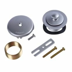 Top 10 🧨 Dearborn UltraShine® Brass Lift & Turn Drain in Satin Chrome ⭐