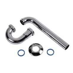 Budget 🤩 Dearborn 1-1/4 in. 17 ga 3-Large P-Trap Polished Chrome 🥰