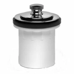 Best deal 🧨 Dearborn True Blue® Traditional PVC Bath Waste Quarter Kit Uni-Lift Stopper with Direct Drain in Chrome 🤩