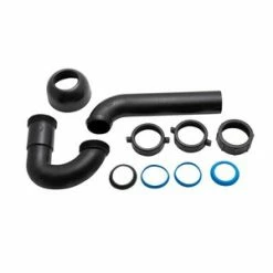 Cheap 🎁 Dearborn 1-1/2 in. Plastic P-Trap in Oil Rubbed Bronze ⌛