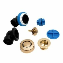 Coupon 🛒 Dearborn True Blue® Plastic Push-Pull Drain in Champagne Bronze 👏