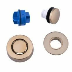 Best deal ✨ Dearborn True Blue® Solvent Weld Brass Touch Toe Stopper in Champagne Bronze ⌛