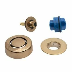 Best reviews of 🔔 Dearborn True Blue® Solvent Weld Brass Push and Pull Stopper in Champagne Bronze ⭐