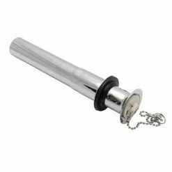 Brand new 🛒 Dearborn 1-1/4 in. Brass Overflow Plug in Polished Chrome 👍