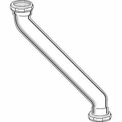 New 😀 Dearborn 1-1/2 x 1-1/2 in. Double Slip-Joint Trap Offset in Polished Chrome 🌟