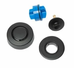 Promo 🥰 Dearborn True Blue® Bath Waste Trim Kit Uni-Lift Stopper in Matte Black 👍
